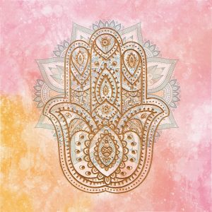 hamsa, artful gems